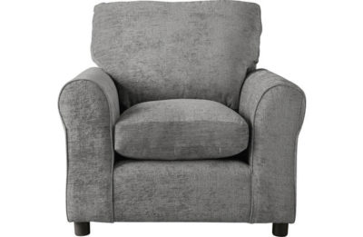 HOME Taylor Fabric Chair - Charcoal